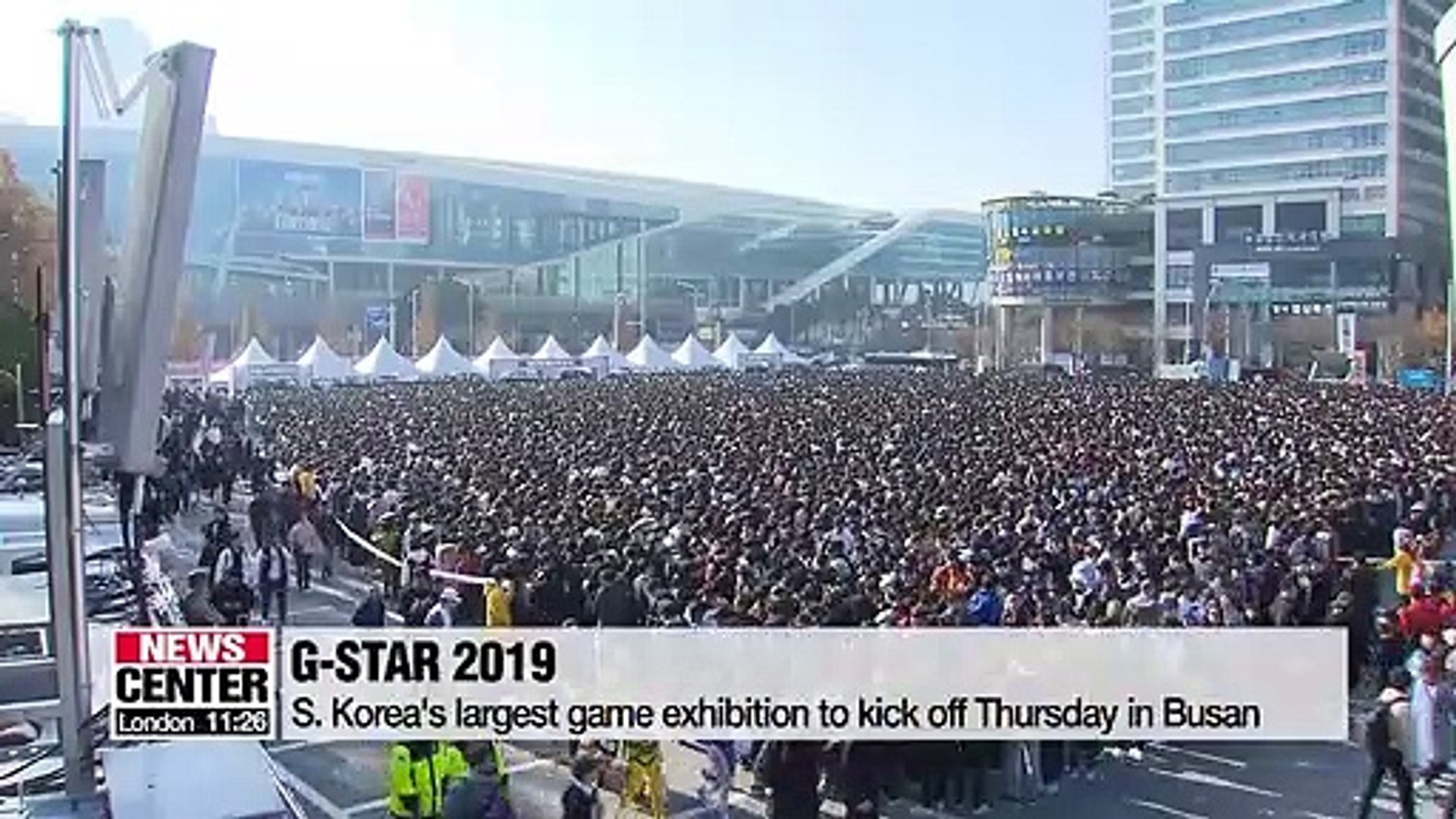 S. Korea's largest game exhibition G-Star to kick off Thursday in Busan -  video Dailymotion