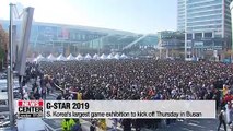 S. Korea's largest game exhibition G-Star to kick off Thursday in Busan