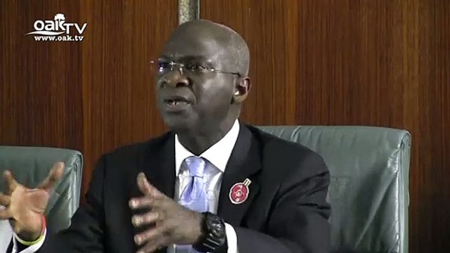 Our roads are not as bad as portrayed, says Fashola