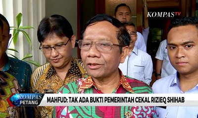 Soal Habib Rizieq, Begini Kata Menteri Mahfud MD