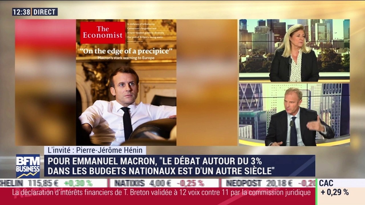 Commission européenne : la déclaration d'intérêts financiers de Thierry Breton passée au crible - 12/11