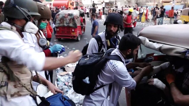 Irak'ta hükümet karşıtı gösteriler devam ediyor - BAĞDAT