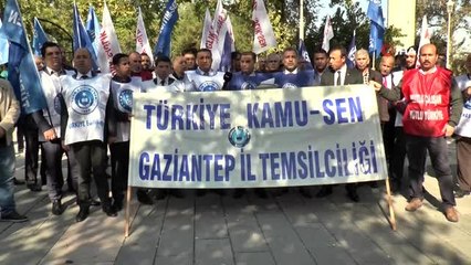 Gaziantep Kamu-Sen üyeleri siyasi parti liderlerine mektup gönderdi