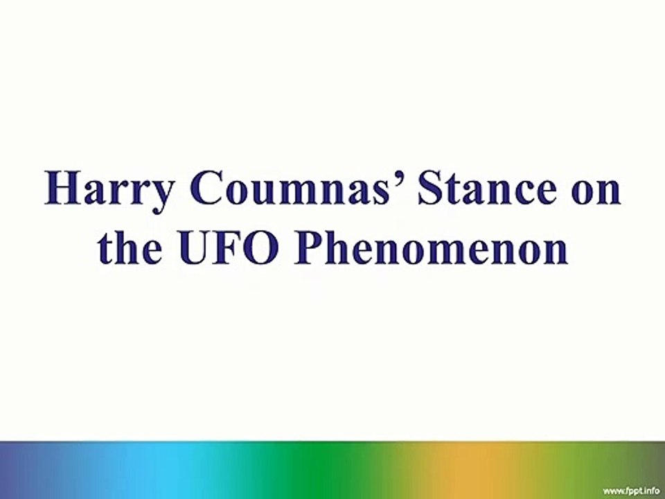 Harry Coumnas’ Stance on the UFO Phenomenon