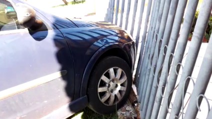 Falha mecânica em veículo resulta em acidente, no Brasília