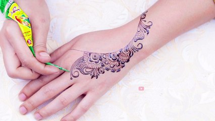 Latest Back hand Mehndi Design 2019 | Back hand mehndi designs for wedding