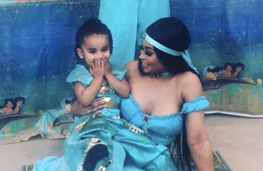 Blac Chyna throws Dream an Aladdin-themed party