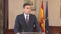 Sánchez anuncia que el gobierno estará basado en la 