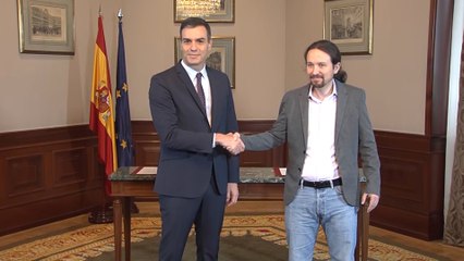 Sánchez e Iglesias anuncian un Gobierno basado en la "lealtad"