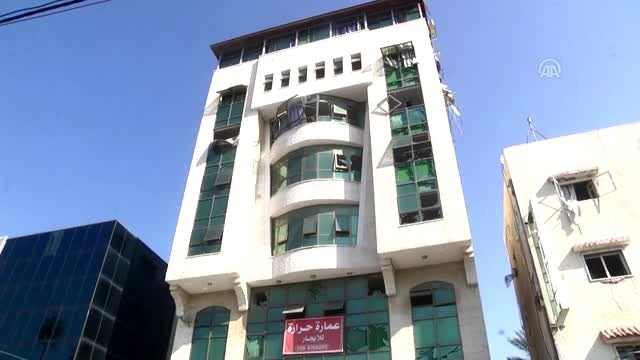 İsrail'in saldırılarında İnsan Hakları Bağımsız Komisyonu binası hasar gördü