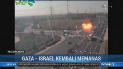 Gaza-Israel Kembali Memanas, Saling Lemparkan Serangan Udara