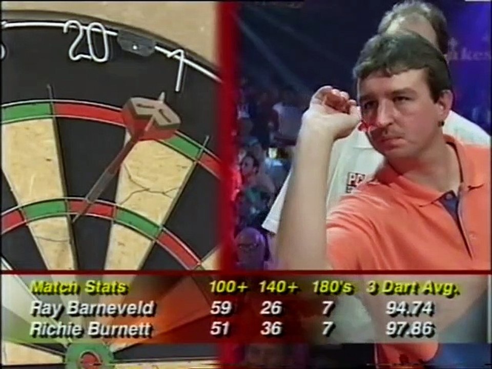 BDO World Darts Championship Final 1998 - Raymond van Barneveld vs Richie Burnett  3of3