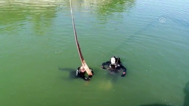 Denizli'de annesinin evinden çaldığı çelik kasayı gölete atmış