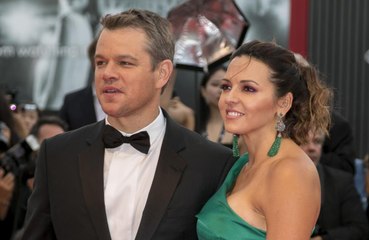 Matt Damon pisó una pitón de dos metros en el jardín de Chris Hemsworth