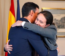 Sanchez e Iglesias acuerdan un Gobierno de coalición con una vicepresidencia para Podemos