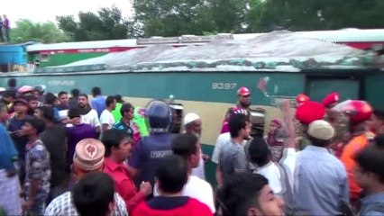Bangladeş'te tren kazası: 15 ölü (2) - BRAHMANBARİA