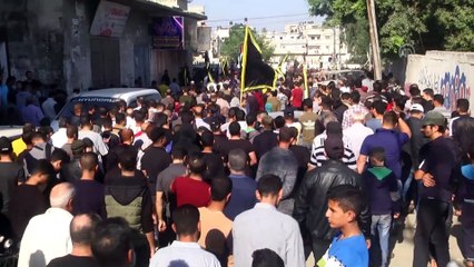 İsrail'in öldürdüğü Ebu'l Ata'nın cenazesi toprağa verildi - GAZZE