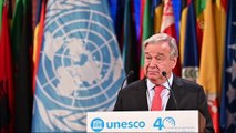 UNESCO 40. Genel Konferansı - BM Genel Sekreteri Guterres - PARİS