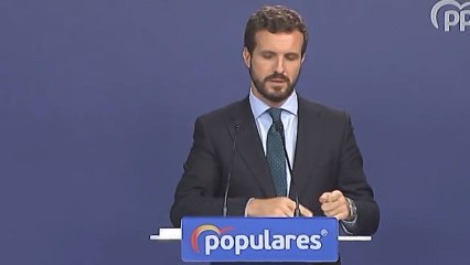 Casado: "Sánchez ni siquiera nos ha llamado, ha cerrado la puerta con estruendo"