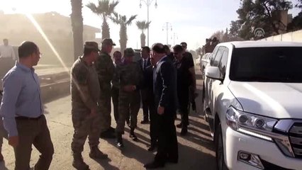 Şanlıurfa Valisi Erin Rasuylayn'da incelemede bulundu