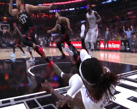 لقطة: كرة سلة: باوتشر يتصدّى بطريقة رائعة لرمية هاريل