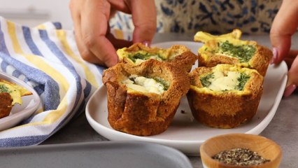 How to Make Herbed Ricotta Mini Quiches