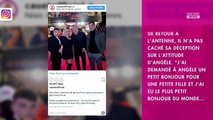 Cauet remonté contre Angèle, l'animateur critique son attitude