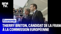 Patron du CAC40, ancien ministre :  qui est Thierry Breton, candidat de la France à la commission européenne ?