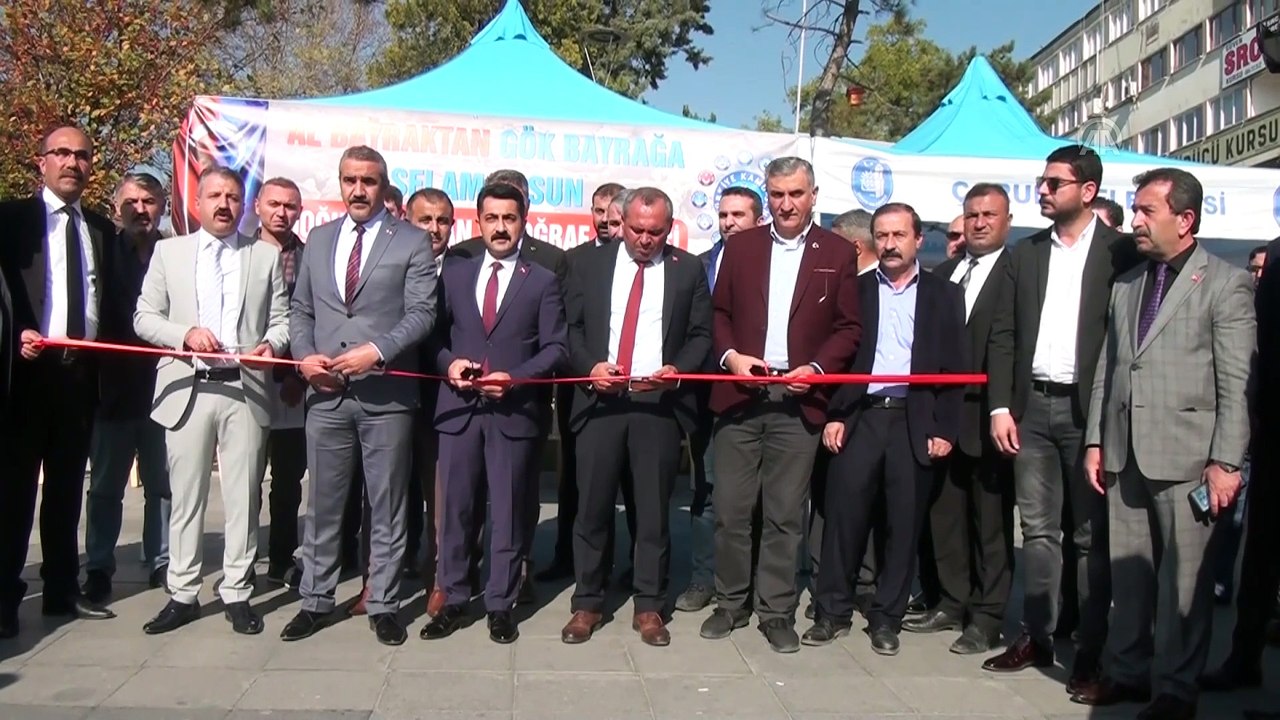 Kamu-Sen'den 'Kuruluş yıl dönümünde Doğu Türkistan' sergisi - ÇORUM