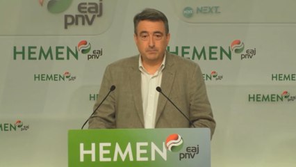 El PNV subraya "la velocidad" del acuerdo de PSOE y Podemos