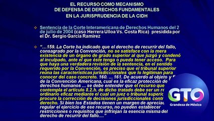 XV Congreso Nacional de Defensorías Públicas, Conferencia Daniel González Álvarez