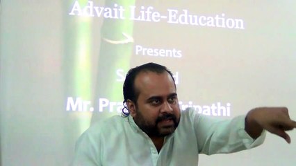 Acharya Prashant, with students: Positive thought and negative thought