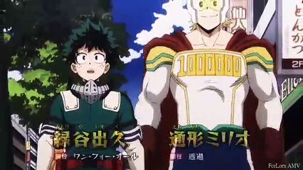 Boku no Hero Academia Season 4「AMV」- Alive