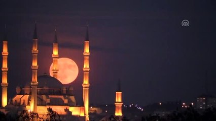 Dolunay fotoğrafseverlere doyumsuz anlar yaşattı