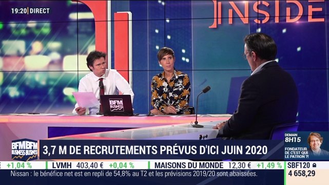 3,7 millions de recrutements prévus d'ici juin 2020 - 12/11