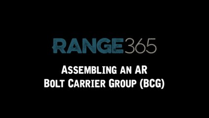 How to Assmble an AR-15 Bolt Carrier Group