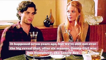 So, the Gossip Girl reveal was supposed to be someone else, and we’re shaken to the core