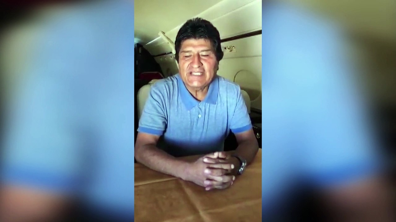 Evo Morales llega a México: "Seguimos en política"