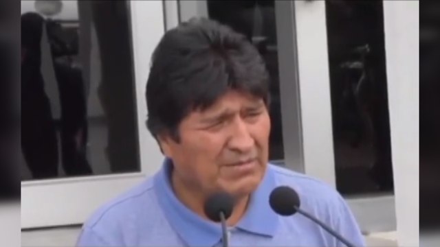Evo Morales llega a México: Seguimos en política