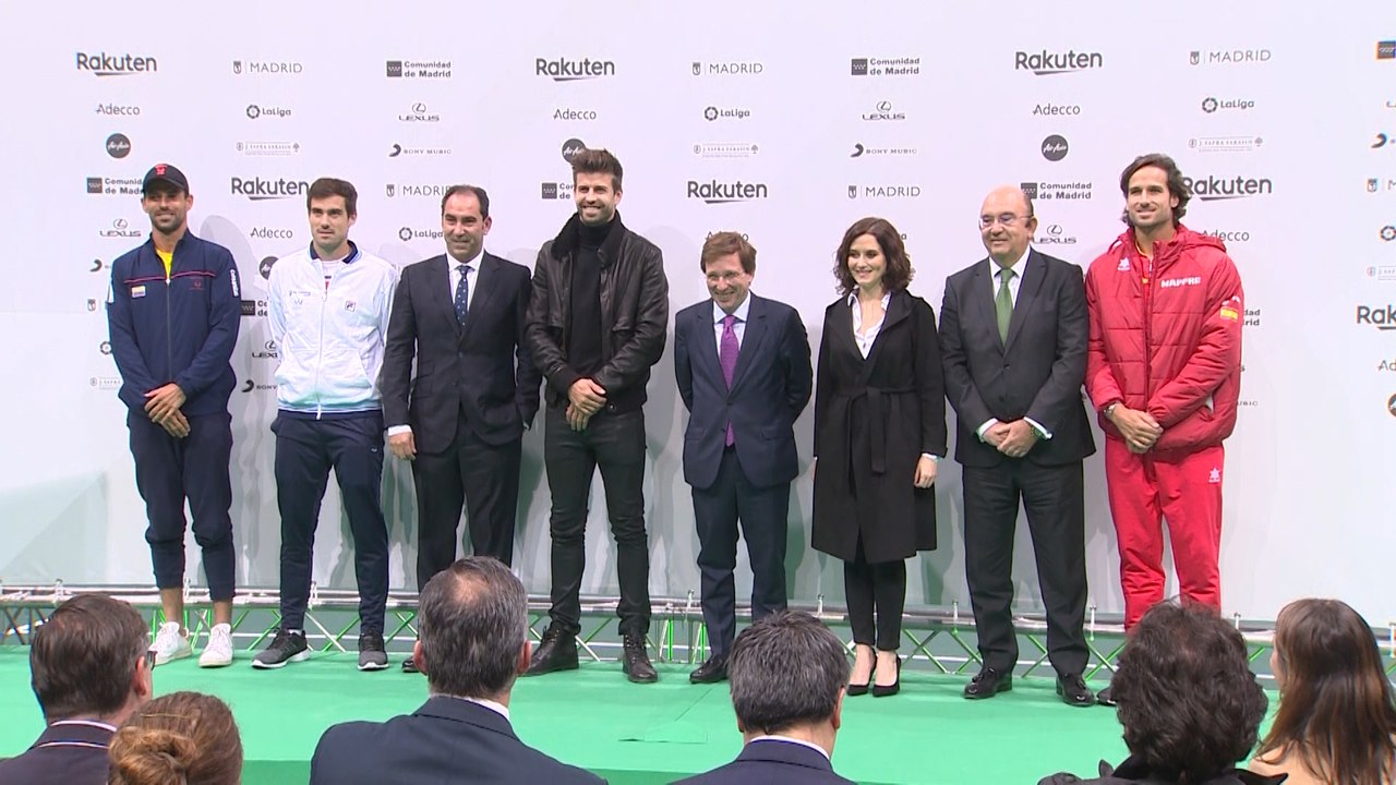 La Copa Davis presenta su nuevo formato en Madrid