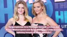 Ava and Deacon Phillippe look JUST like their famous parents in this new Instagram photo