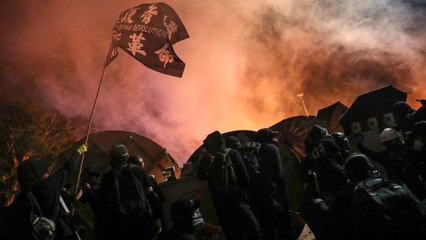 Chaos on campuses and Central district in Hong Kong on third consecutive day of serious violence