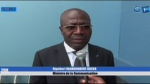 Rencontre entre le Ministre de la communication, Rigobert IKAMBOUAYAT NDEKA et les députés membres de la commission des finances de l'Assemblée nationale pour défendre les prévisions budgétaires en 2020