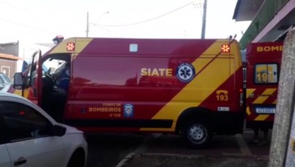 Idosa é socorrida após sofrer queda no Bairro Floresta