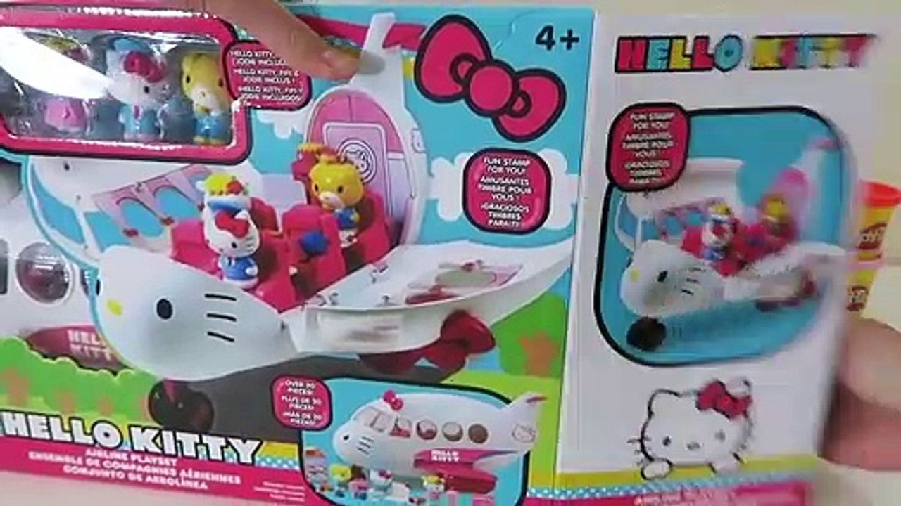 hello kitty airplane playset