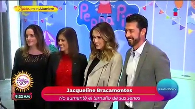 ¡Jacky Bracamontes reaparece tras someterse a cirugía estética!