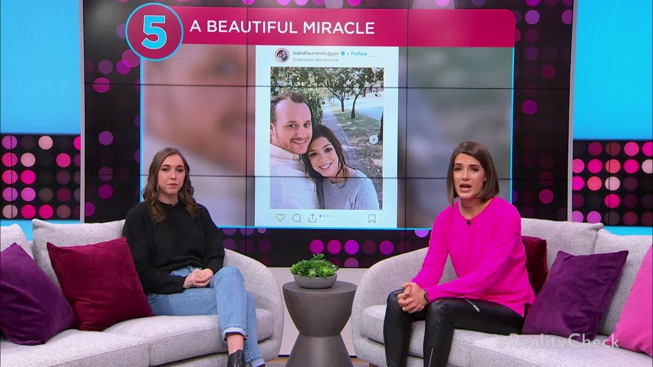 Josiah Duggar and Wife Lauren Welcome First Child, Daughter Bella Milagro: 'Beautiful Miracle'