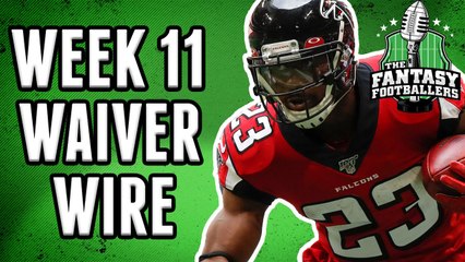 Fantasy Football Week 11 Waiver Wire - Brian Hill & Everyone Else