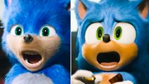 All the 'Sonic the Hedgehog' design changes they made for the live-action movie