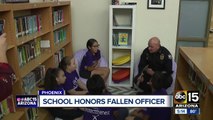 School honors fallen officer
